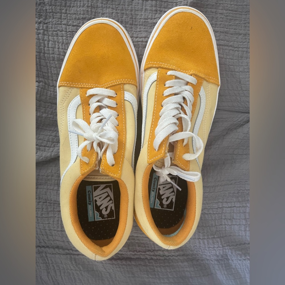 Yellow + Gold Vans